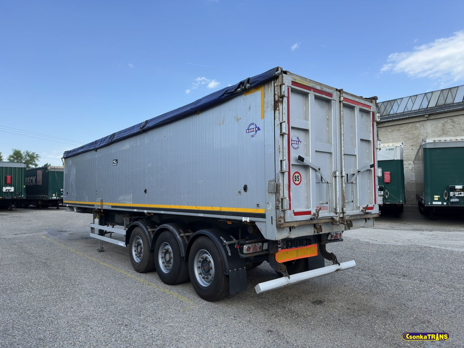 BODEX BODEX KIS3WA, 50m3, Full Alu 6300kg, Kombi, Lift, 2xSchieber