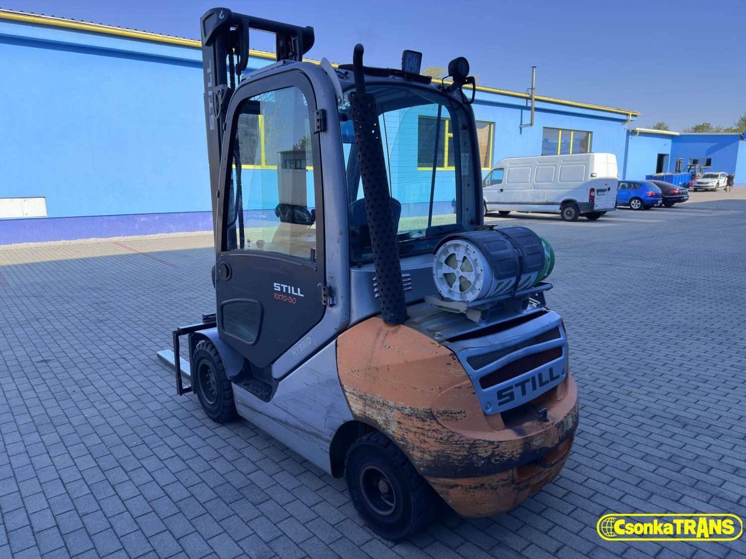 Still RX70-30, LPG, DUPLEX, SIDE-SHIFT. LIFT HEIGHT 4.2, - 9