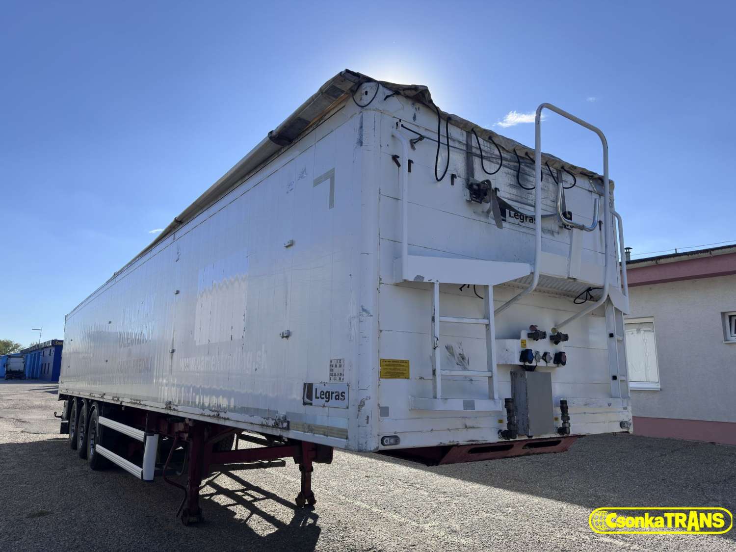 LEGRAS FMA, D34, 63m3, Moving Floor, Side Door, Lift Axle - 5