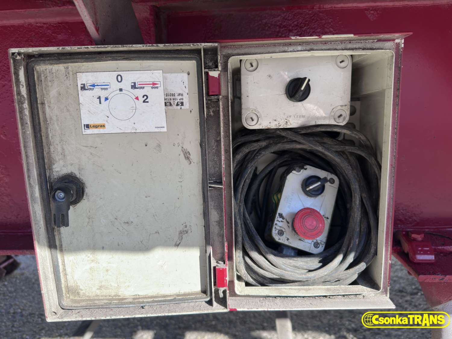 LEGRAS FMA, D34, 63m3, Moving Floor, Side Door, Lift Axle - 20