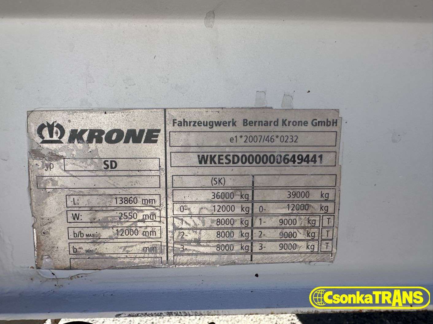 KRONE SD, Mega - 32