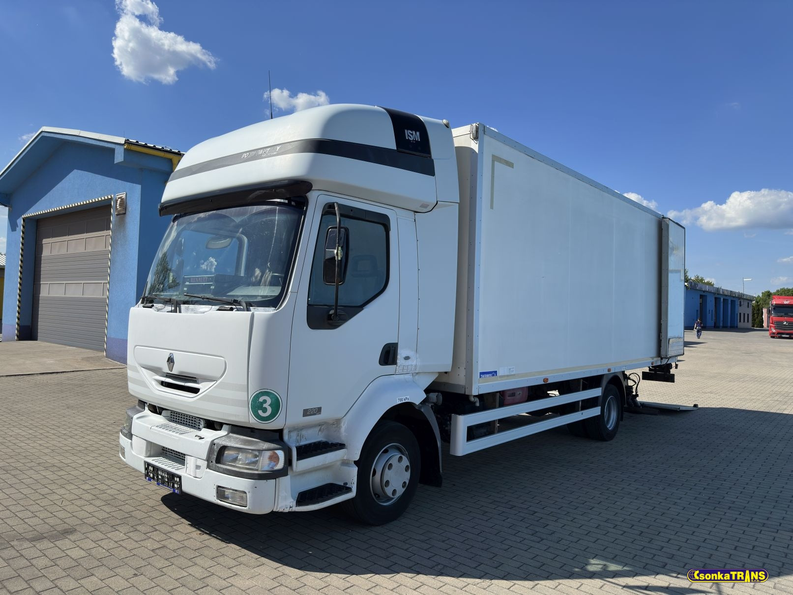 RENAULT Midlum 220.12C, Lift Tail