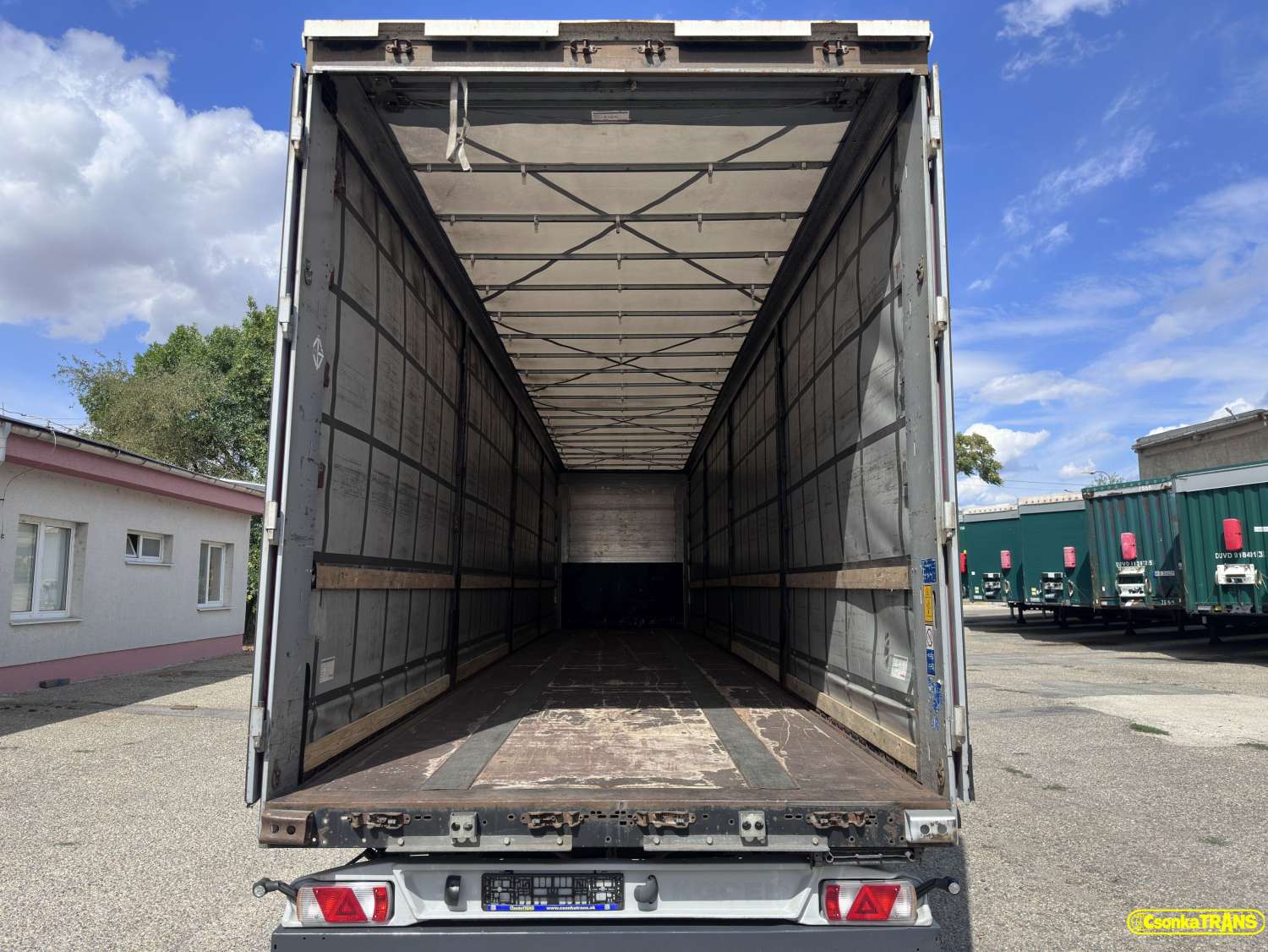 KÖGEL SN 24-1, Lift Roof, Lift Axle, Spare Tyre 2x, Holder 2x - 13