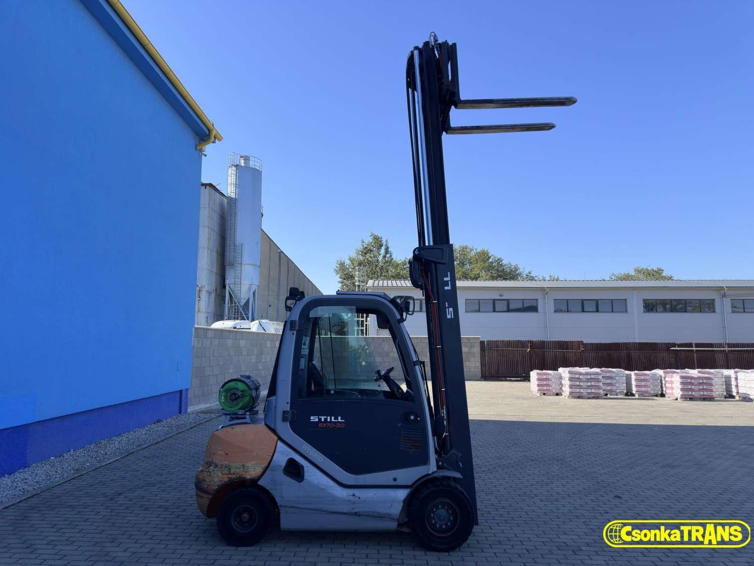 Still RX70-30, LPG, DUPLEX, SIDE-SHIFT. LIFT HEIGHT 4.2, - 26