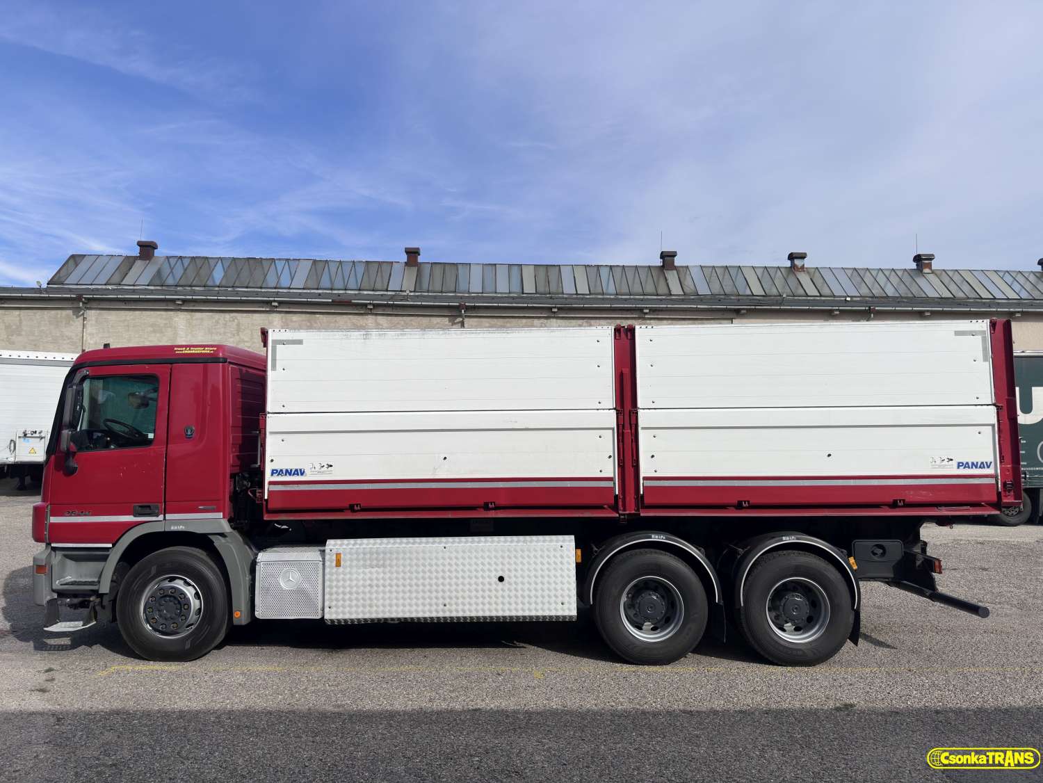 MERCEDES-BENZ Actros 2644, MP3, 6x4 - 12