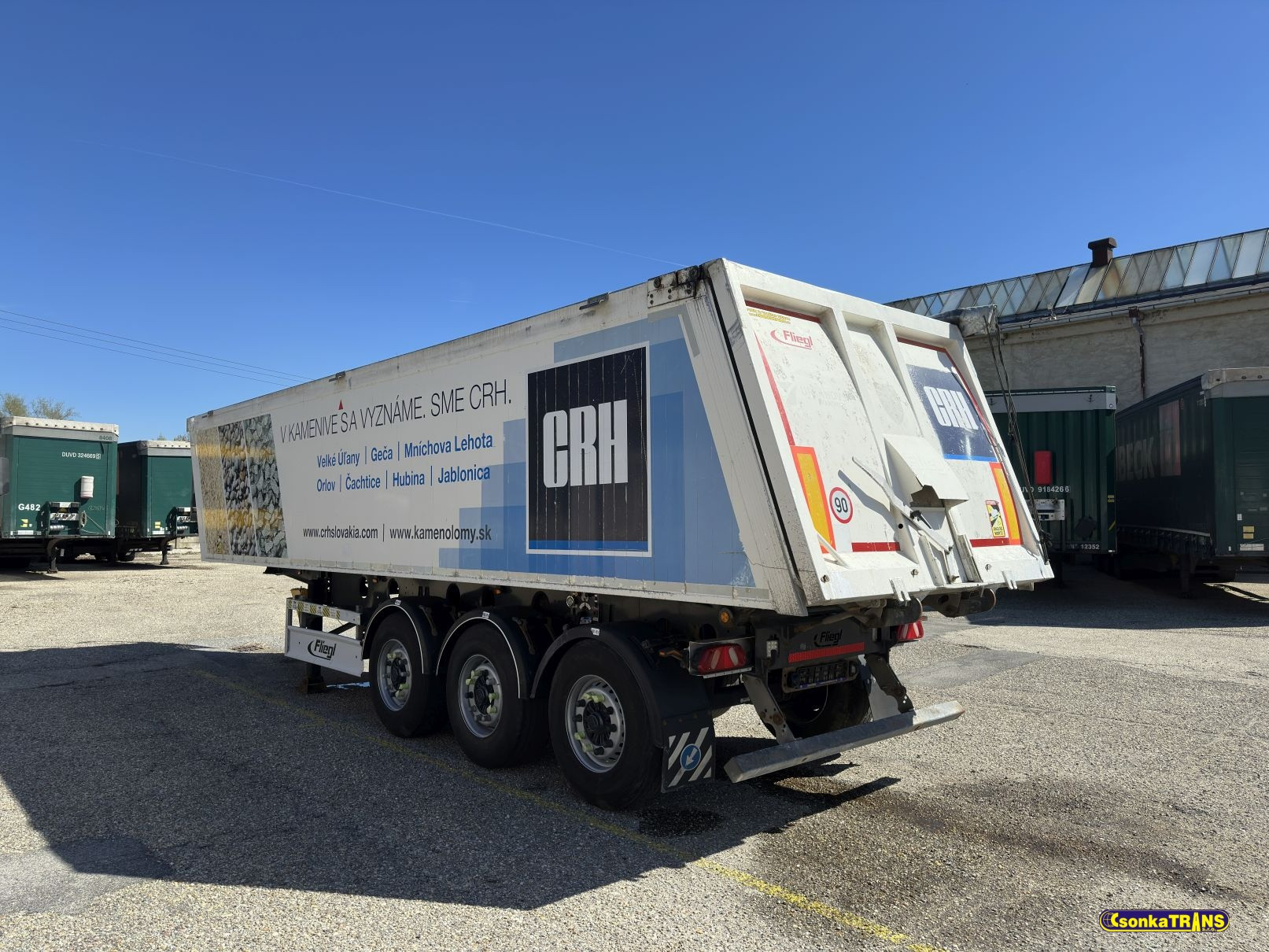 FLIEGL FLIEGL SDS-DHK 350 * 40m3* 5700kg* LIFTING AXLE
