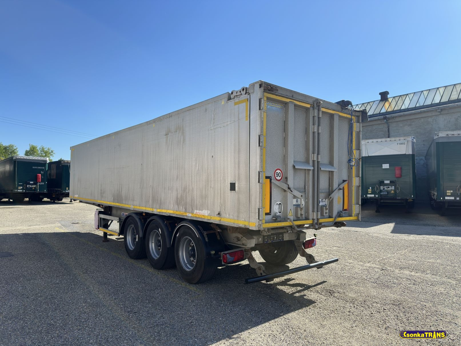 BENALU Benalu OPTILINER 106*LIFTING AXLE*50 m3*Full ALU*6100kg