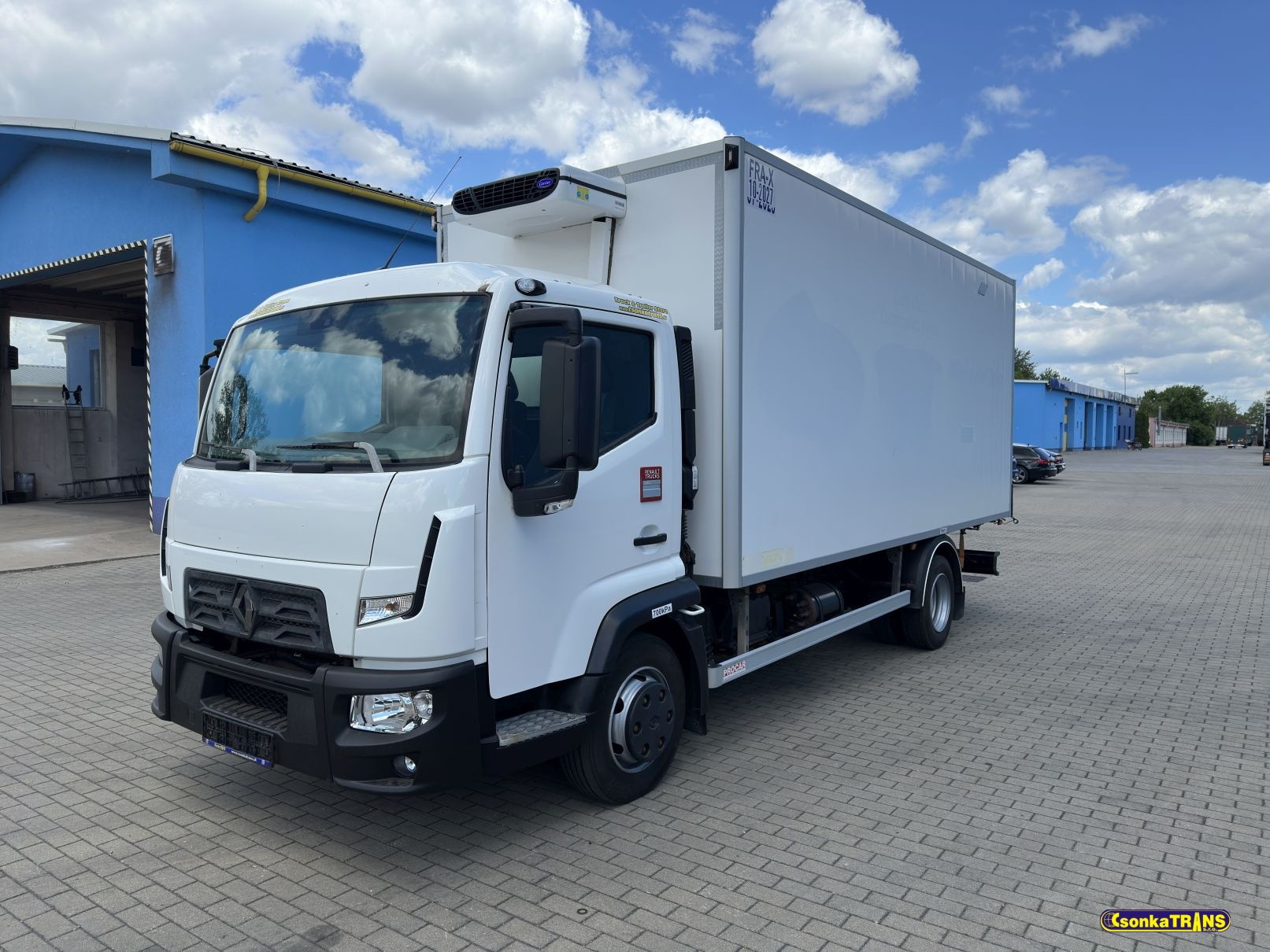 RENAULT D180 CARRIER-20C +18, Nutzlast 3090kg, 7.5 ton