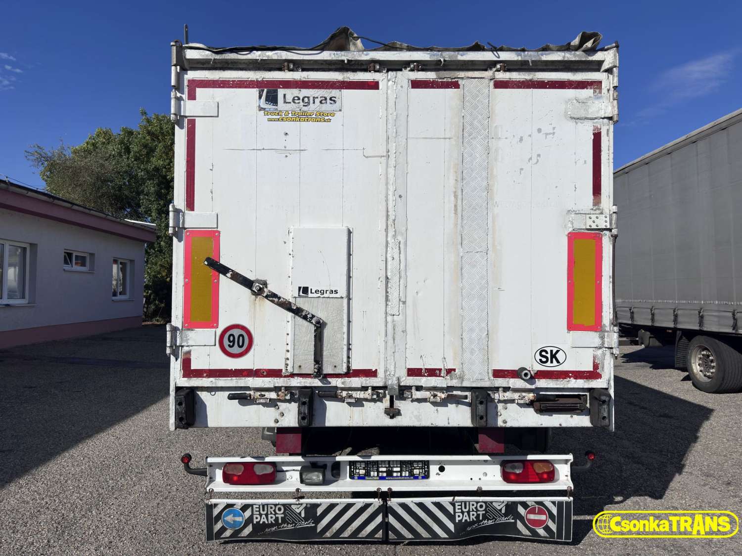 LEGRAS FMA, D34, 63m3, Moving Floor, Side Door, Lift Axle - 2