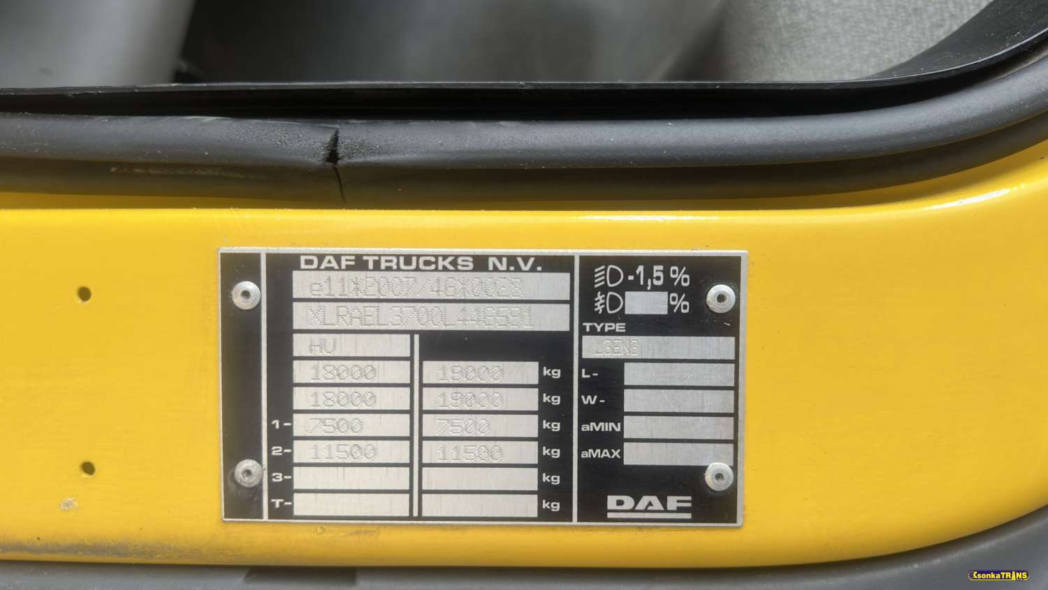 DAF LF250 FA, Eur 6, BI-TEMP, 6.7 liter, Supra 750 Mt, Dhollandia 1500 - 15