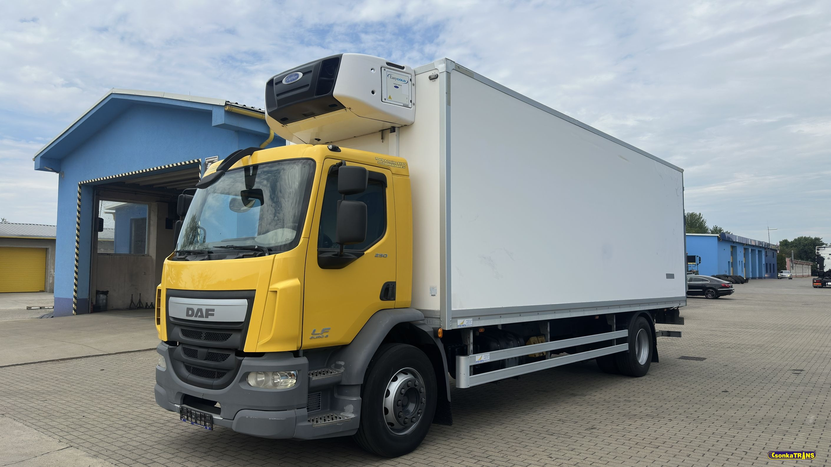 DAF LF250 FA, Eur 6, 6.7 liter, Maxima 750 Mt, Dhollandia 1500