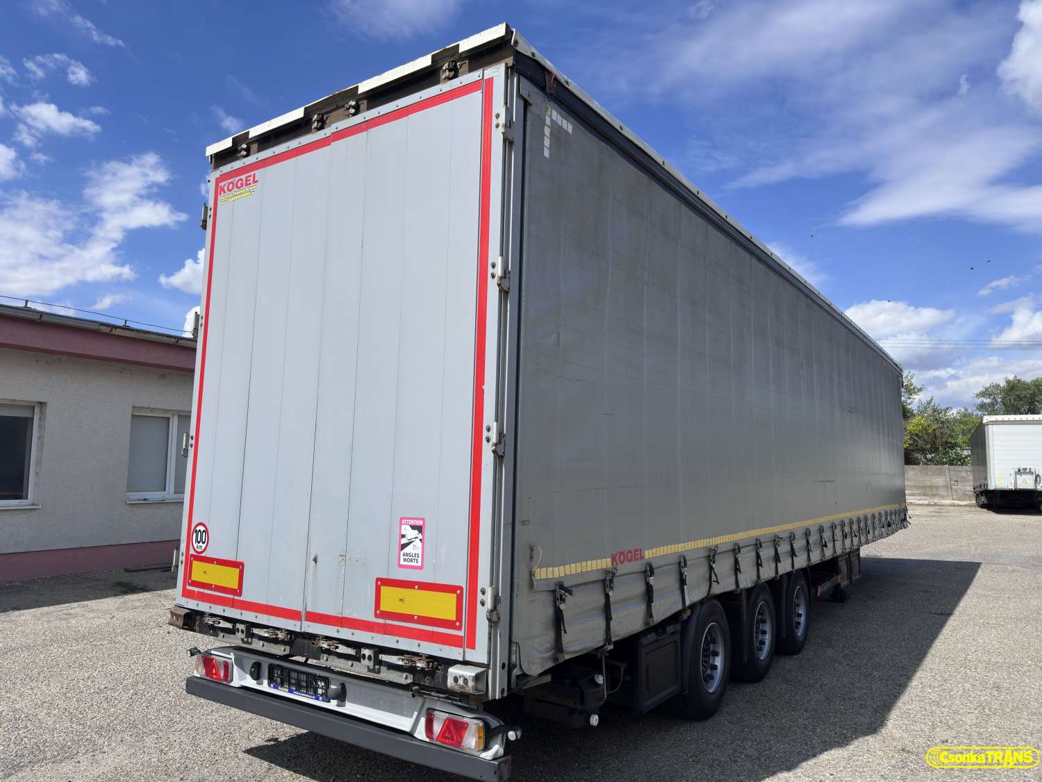 KÖGEL SN 24-1, Lift Roof, Lift Axle, Spare Tyre 2x, Holder 2x - 3