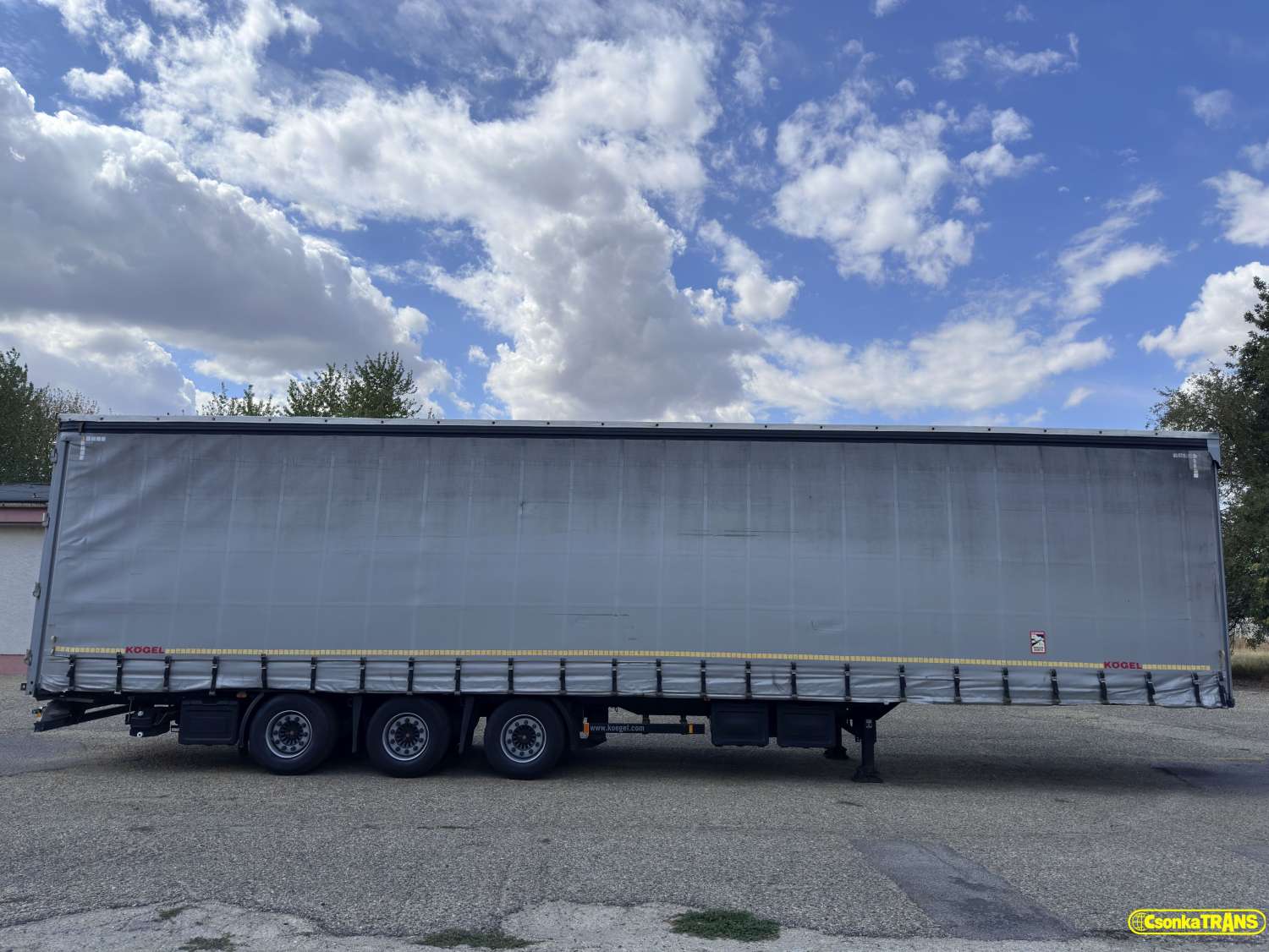 KÖGEL SN 24-1, Lift Roof, Lift Axle, Spare Tyre 2x, Holder 2x - 4