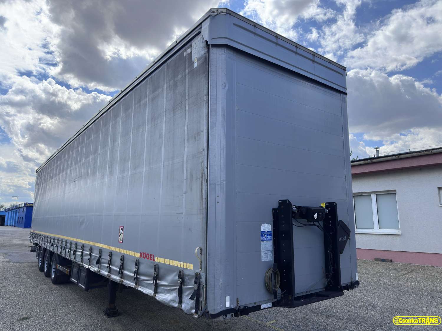 KÖGEL SN 24-1, Lift Roof, Lift Axle, Spare Tyre 2x, Holder 2x - 5