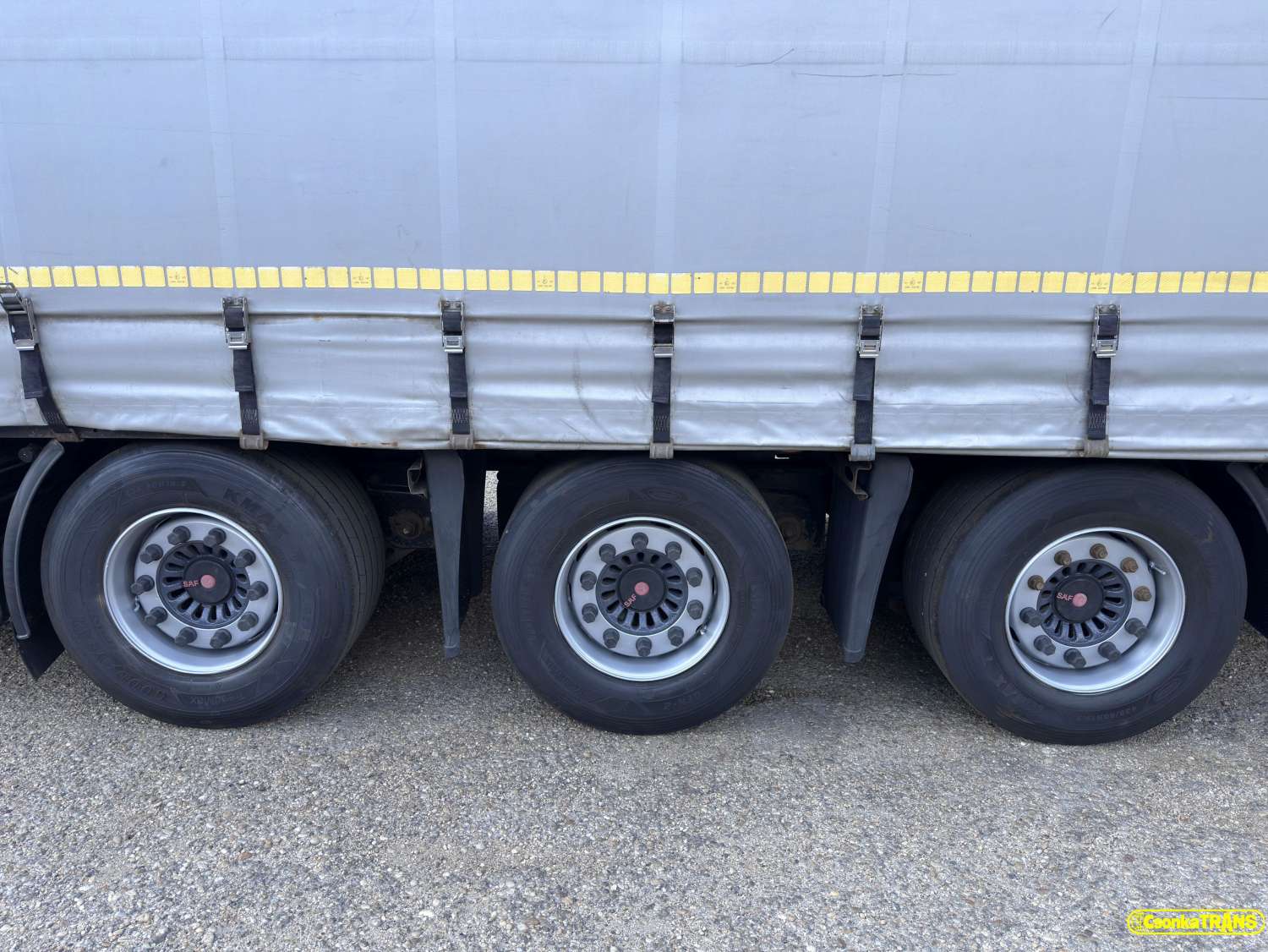 KÖGEL SN 24-1, Lift Roof, Lift Axle, Spare Tyre 2x, Holder 2x - 15