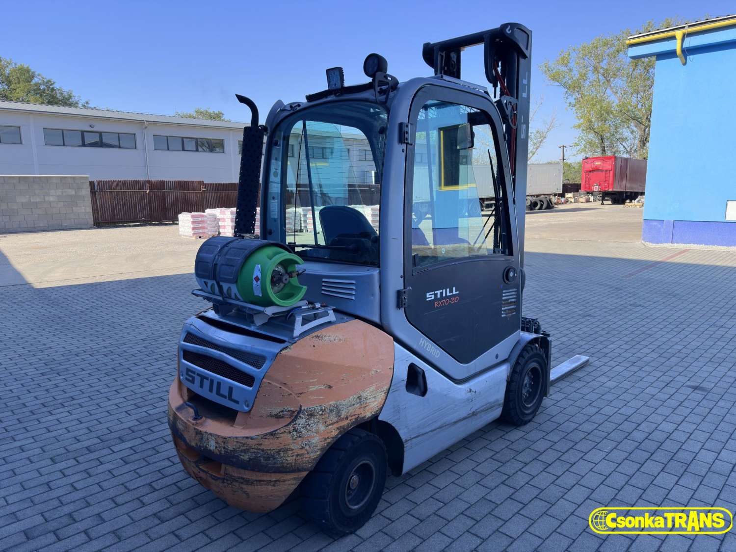 Still RX70-30, LPG, DUPLEX, SIDE-SHIFT. LIFT HEIGHT 4.2, - 7