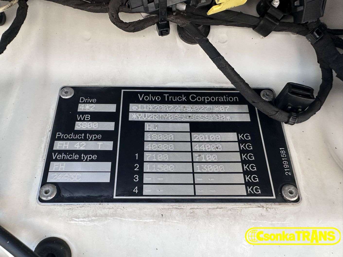 VOLVO FH460, STANDARD. Hydraulics, Park A.C. - 30